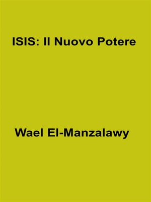 cover image of Isis--Il Nuovo Potere